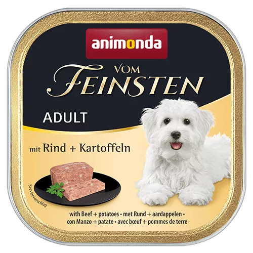 Vom Feinsten ADULT Rind+Kartoffeln 150g
